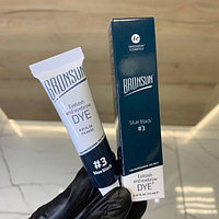 Краска для ресниц и бровей Bronsun, цвет иссине-черный №3