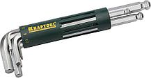 KRAFTOOL 8 шт, набор длинных имбусовых ключей (27431-2)