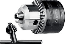 STAYER 10 мм, 1/2″, ударный сверлильный патрон с ключом для дрели, Professional (29055-10-1/2)