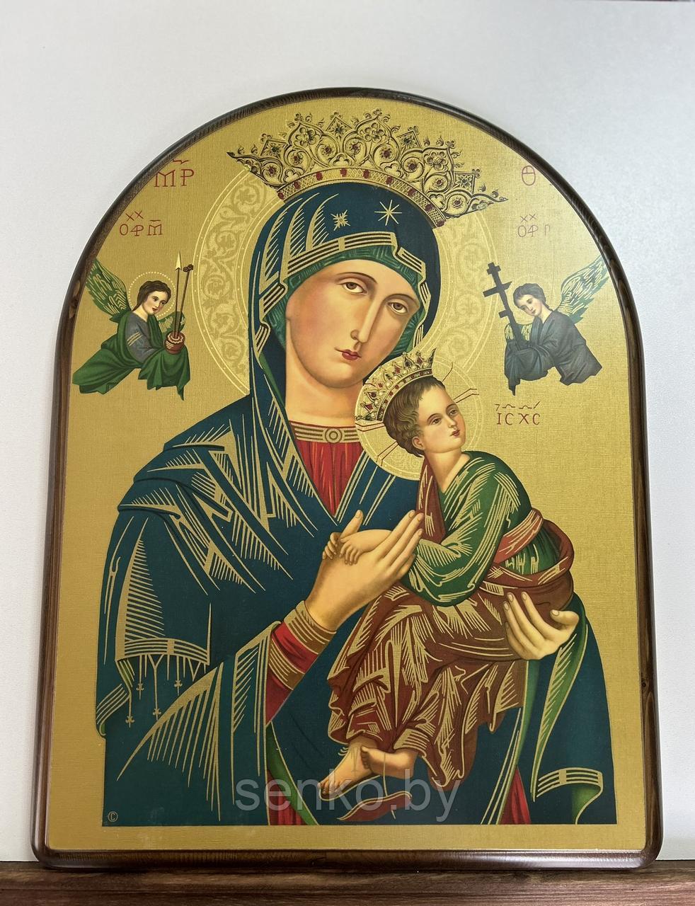 Икона Италия "Мария Nieustającej Pomocy" 31х40 см. - 6051/1002