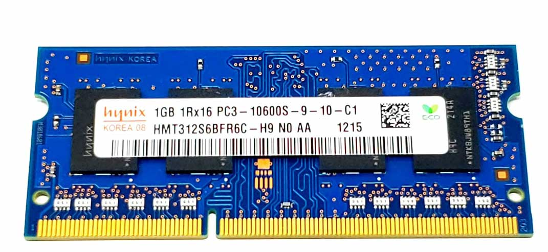 Оперативная память DDR3 RAM 1GB PC3-10600 Hynix