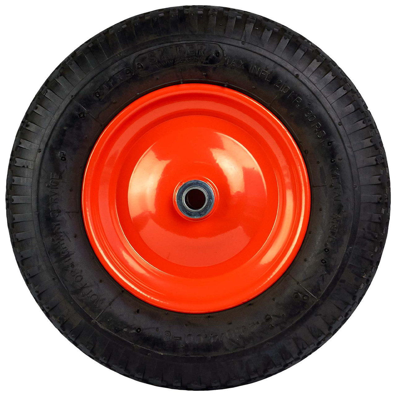 Колесо SKIPER для тачки 4.00-8 (20х70) (подходит для старых тачек 2х120)