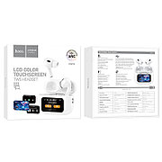 Беспроводная Bluetooth-гарнитур EW72 TWS (Touch screen + ANC) белый Hoco