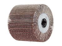 Круг лепестковый 100х120 мм P80 WORTEX для WS 1012 S (диаметр 120 мм, ширина 100 мм, посадочный диаметр 19 мм,