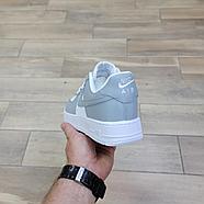 Кроссовки Nike Air Force 1 '07 Gray White, фото 4