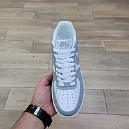 Кроссовки Nike Air Force 1 '07 Gray White, фото 3