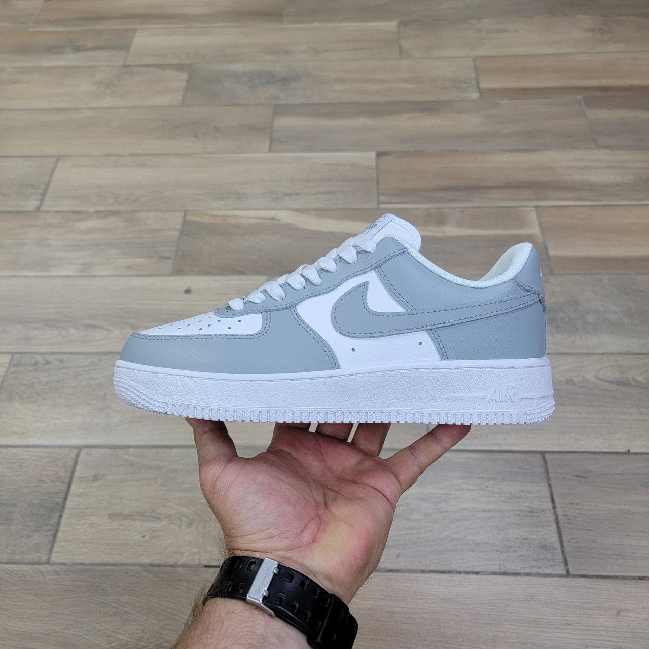Кроссовки Nike Air Force 1 '07 Gray White