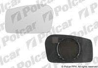 Стекло бокового зеркала (левое) Peugeot 806 1994-2002 ,  без обогрева