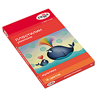 Пластилин МУЛЬТИКИ, 18 цв., 360г, со стеком картонная коробка
