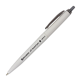 Ручка шариковая масляная автоматическая BRAUBERG "Sky White", СИНЯЯ, клип ассорти, узел 0,7 мм, фото 4