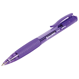 Ручка шариковая масляная автоматическая с грипом BRAUBERG "Fruity RD", СИНЯЯ, корпус ассорти, узел 0,7 мм, фото 5