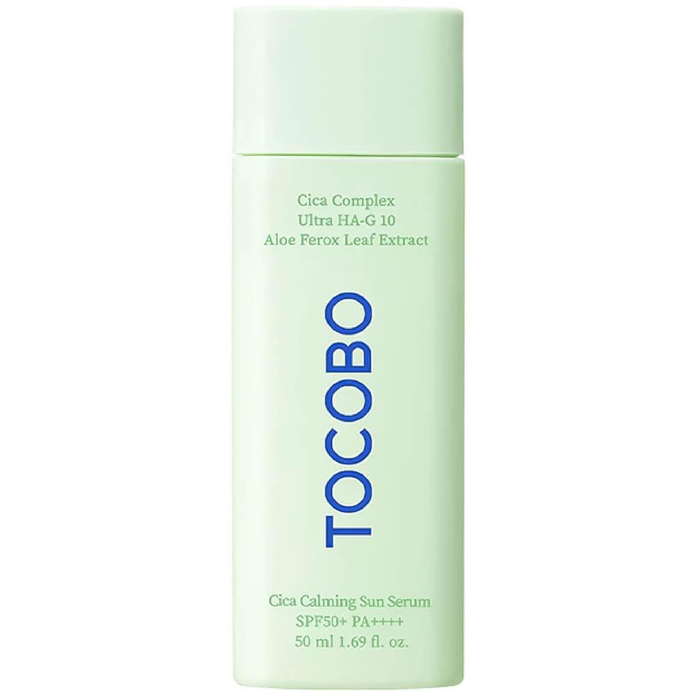Успокаивающая солнцезащитная сыворотка Tocobo Cica Calming Sun Serum SPF50+ PA++++, 50 мл