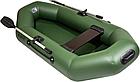 Надувная гребная лодка ПВХ Барс 230 (зеленый), фото 3