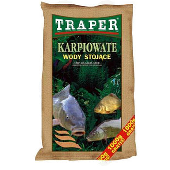 Прикормка Traper серии Karpiowate 2,5кг база "Озеро"