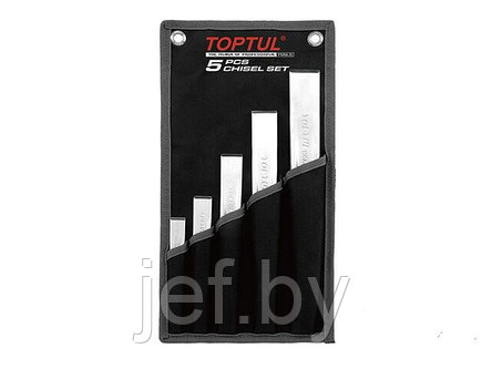 Набор зубил 18-34мм 5шт TOPTUL GPAQ0504, фото 2