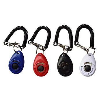 Кликер громкий на браслете с карабином