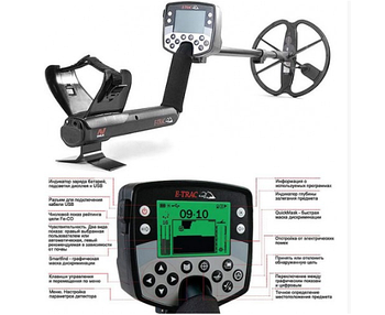 Металлоискатель Minelab E-Trac STD