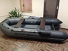 Надувная лодка Таймень NX 3600 НДНД графит/черный, фото 8