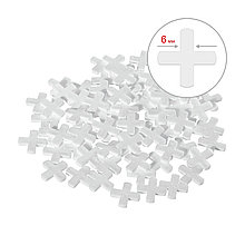 STAYER 6 мм, 75 шт, крестики для плитки (3380-6)
