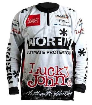 Футболка Norfin/Lucky John белая 05