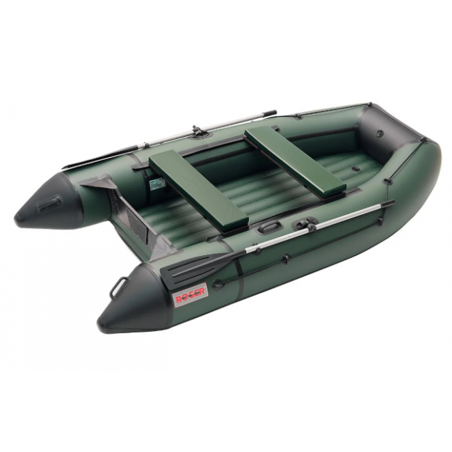 Надувная лодка Roger ТРОФЕЙ 3100 НДНД Зелёный с чёрным