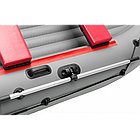 Надувная лодка Roger ТРОФЕЙ 3100 НДНД красный с чёрным, фото 6