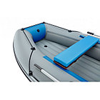 Надувная лодка Roger ЗЕФИР LT 3100 НДНД (лайт) Серый с синим, фото 4