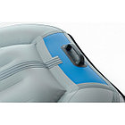 Надувная лодка Roger ЗЕФИР LT 3100 НДНД (лайт) Серый с синим, фото 6