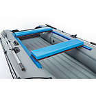 Надувная лодка Roger ЗЕФИР LT 3100 НДНД (лайт) Серый с синим, фото 7