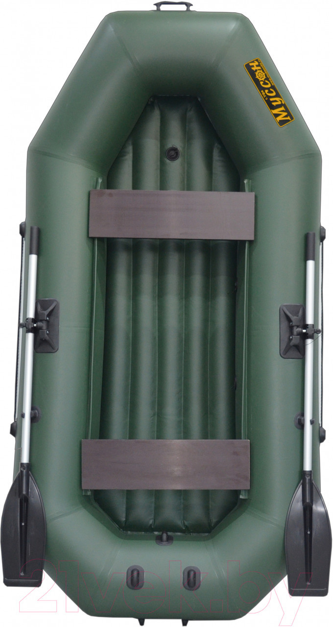 Надувная лодка Муссон S-280 НД (зеленый)