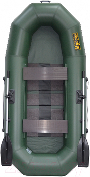 Надувная лодка Муссон Н-270 PC (зеленый)