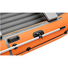 Надувная лодка Roger ТРОФЕЙ 3300 НДНД Оранжевый с тёмно-серым, фото 7