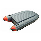 Надувная лодка Roger ТРОФЕЙ 3300 НДНД Тёмно-серый с оранжевым, фото 2