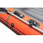 Надувная лодка Roger ЗЕФИР 3300 НДНД Оранжевый с тёмно-серым, фото 8