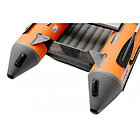 Надувная лодка Roger ЗЕФИР LT 3500 НДНД Оранжевый с тёмно-серым, фото 8