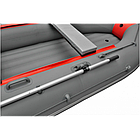 Надувная лодка Roger ЗЕФИР LT 3500 НДНД Тёмно-серый с красным, фото 7