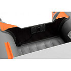 Надувная лодка Roger ЗЕФИР LT 3500 НДНД Тёмно-серый с оранжевым, фото 5