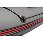 Надувная лодка Roger ЗЕФИР LT 3500 НДНД Тёмно-серый с оранжевым, фото 7