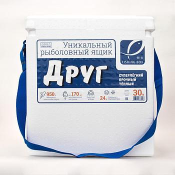 Рыболовный ящик Camping World Друг 30 л Белый