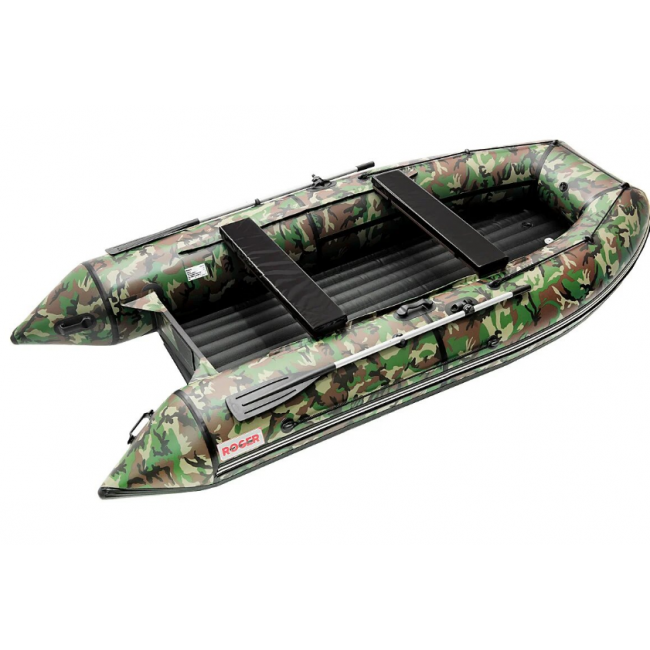 Надувная лодка Roger ЗЕФИР 3700 НДНД Камуфляж военный