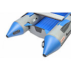 Надувная лодка Roger ЗЕФИР 3700 НДНД Серый с синим, фото 4