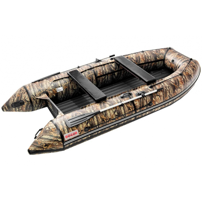 Надувная лодка Roger ЗЕФИР 3900 НДНД Камуфляж лес