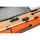 Надувная лодка Roger ЗЕФИР 3900 НДНД Оранжевый с тёмно-серым, фото 6