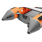 Надувная лодка Roger ЗЕФИР 3900 НДНД Оранжевый с тёмно-серым, фото 7