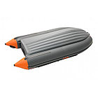 Надувная лодка Roger ЗЕФИР 4000 НДНД Тёмно-серый с оранжевым, фото 3