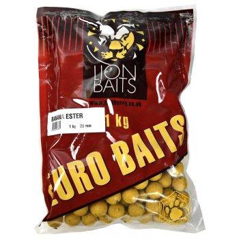 Lion Baits Бойлы тонущие серии EURO BAITS 20 мм банановый эфир- 1 кг