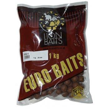 Lion Baits Бойлы тонущие серии EURO BAITS 20 мм K-G-1 - 1 кг
