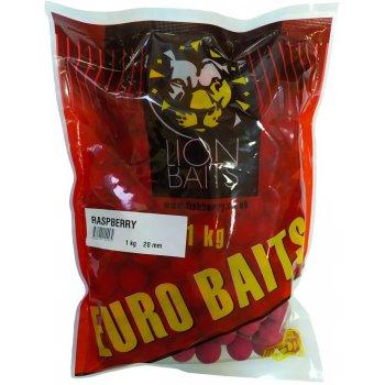 Lion Baits Бойлы тонущие серии EURO BAITS 20 мм малина - 1 кг