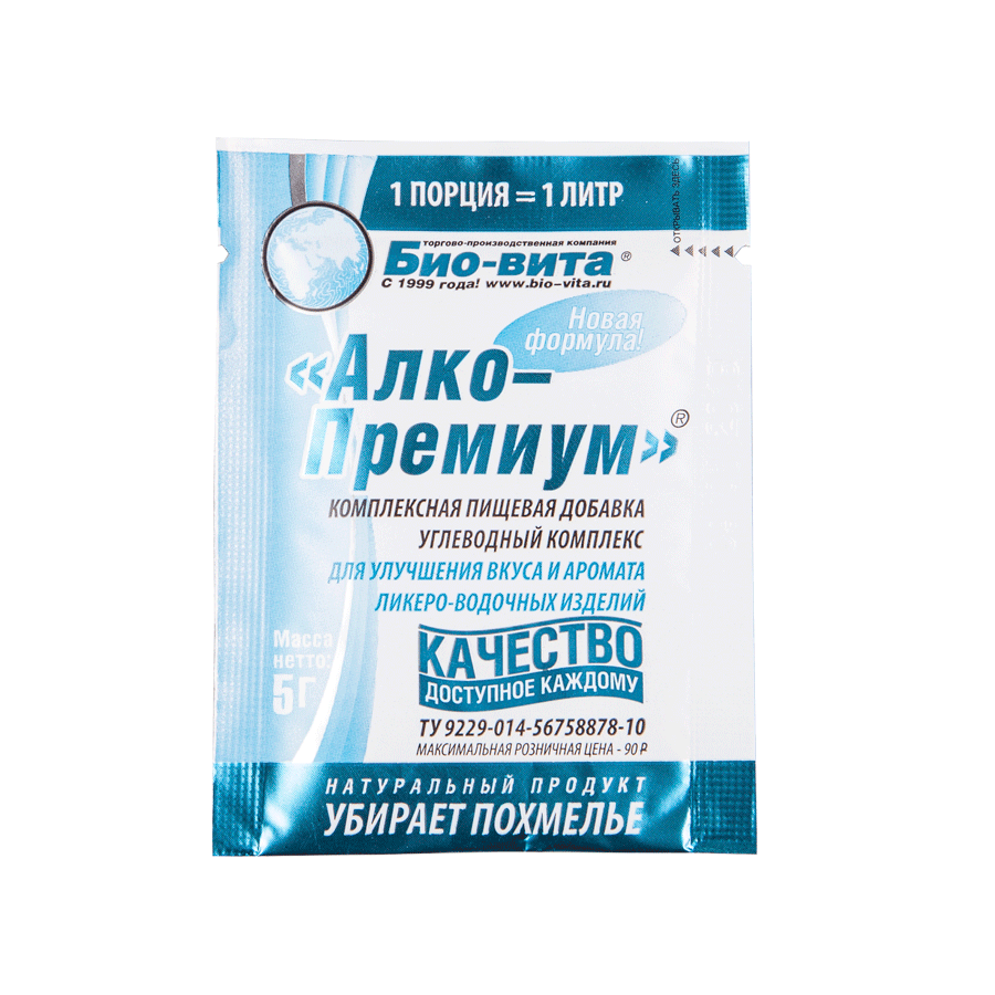 Бонификатор углеводный комплекс Алко-Премиум 60 г