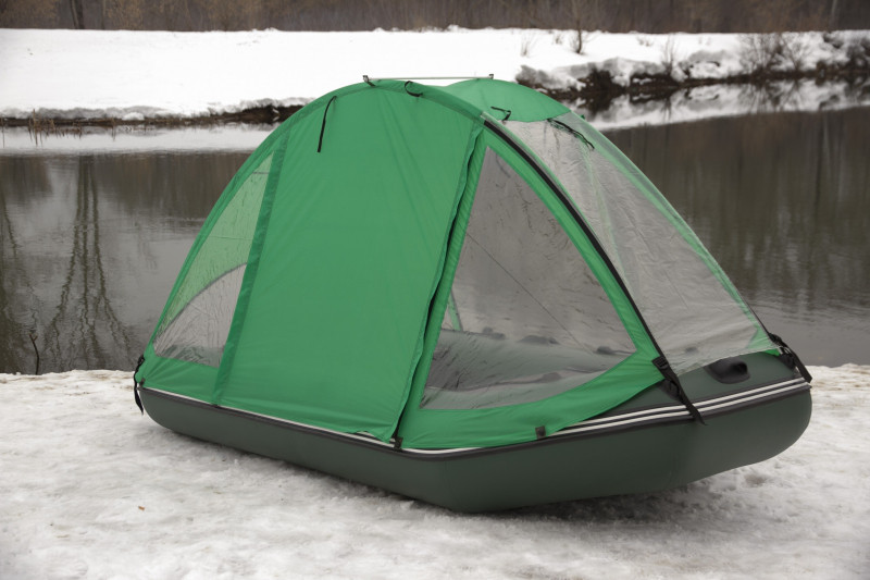 Тент ходовой на моторную лодку Аква 2900